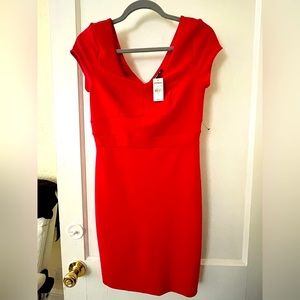 Express cocktail coral/red dress, size S , NWT